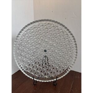 Vintage HOYA Daisy & Button Platter 12"  Mint Condition NOS With Sticker